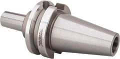 Accupro - BT40 Outside Taper, JT3 Inside Taper, BT to Jacobs Taper Adapter - 1.77" Projection, 20.6mm Nose Diam - Exact Tool & Supply