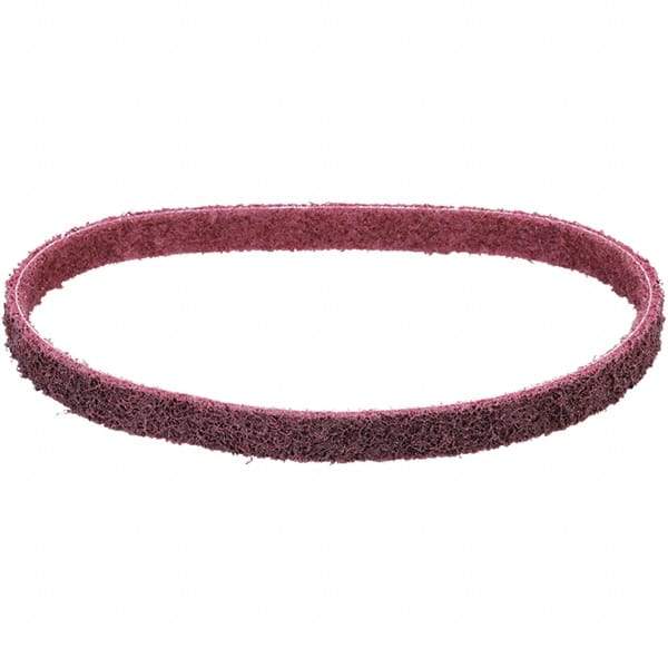 Dynabrade - 1/2" Wide x 12" OAL, Aluminum Oxide Abrasive Belt - Aluminum Oxide, Medium, Nonwoven, Series SC-BS - Exact Tool & Supply