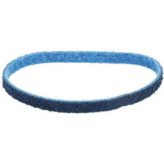 Dynabrade - 3/4" Wide x 18" OAL, Aluminum Oxide Abrasive Belt - Aluminum Oxide, Very Fine, Nonwoven, Series SC-BS - Exact Tool & Supply
