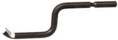 Noga - O-Ring Blade Bi-Directional High Speed Steel Deburring Swivel Blade - Bi-Directional Deburring Blade - Exact Tool & Supply
