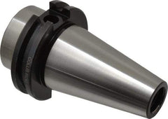 Collis Tool - CAT40 Taper Shank 1/4" Hole End Mill Holder/Adapter - 1-3/4" Nose Diam, 1-3/8" Projection, 5/8-11 Drawbar - Exact Tool & Supply