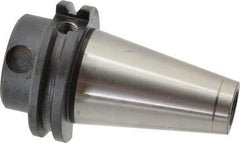 Collis Tool - CAT40 Taper Shank 3/8" Hole End Mill Holder/Adapter - 1-3/4" Nose Diam, 1-3/8" Projection, 5/8-11 Drawbar - Exact Tool & Supply