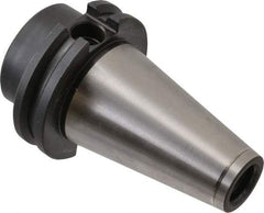 Collis Tool - CAT40 Taper Shank 1/2" Hole End Mill Holder/Adapter - 1-3/4" Nose Diam, 1-3/8" Projection, 5/8-11 Drawbar - Exact Tool & Supply
