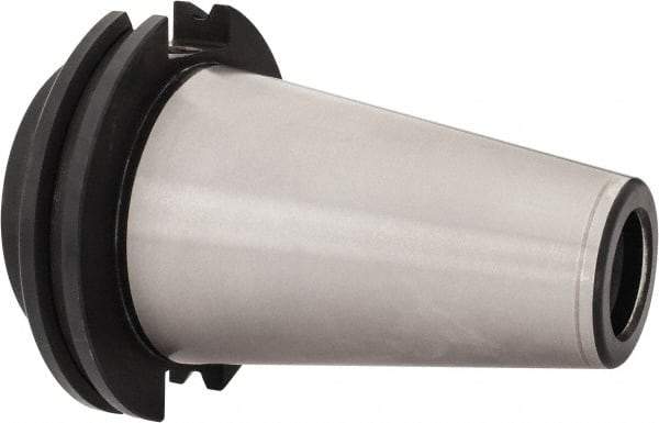 Collis Tool - CAT50 Taper Shank 1-1/4" Hole End Mill Holder/Adapter - 2-3/4" Nose Diam, 1-3/8" Projection, 1-8 Drawbar - Exact Tool & Supply