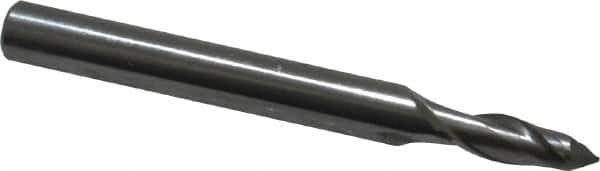 Magafor - 4mm Body Diam, 90°, 2" OAL, Solid Carbide Spotting Drill - Exact Tool & Supply