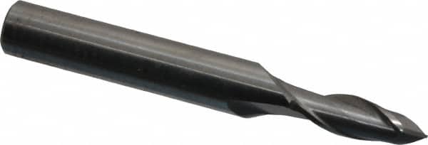Magafor - 3/16" Body Diam, 90°, 2" OAL, Solid Carbide Spotting Drill - Exact Tool & Supply