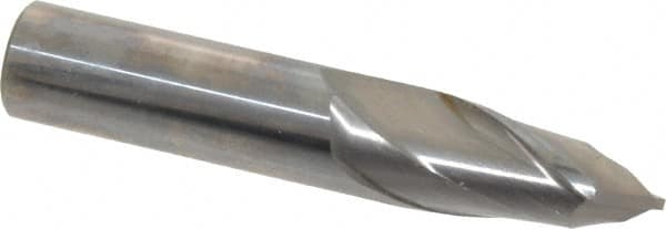 Magafor - 1/2" Body Diam, 90°, 2-3/4" OAL, Solid Carbide Spotting Drill - Exact Tool & Supply