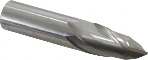 Magafor - 5/8" Body Diam, 90°, 3-1/8" OAL, Solid Carbide Spotting Drill - Exact Tool & Supply