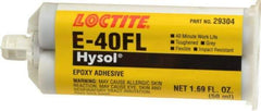 Loctite - 50 mL Cartridge Two Part Epoxy - 40 min Working Time, Series E-40FL - Exact Tool & Supply