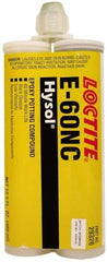 Loctite - 400 mL Cartridge Two Part Epoxy - 60 min Working Time, 3,110 psi Shear Strength, Series E-60NC - Exact Tool & Supply