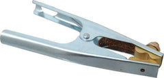 Value Collection - 2 Inch Jaw Opening, 1-3/4 Inch Jaw Depth, 500 Amp Rating, Steel Welding Ground Clamp - 9-1/2 Inch Long - Exact Tool & Supply