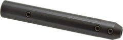 RobbJack - 5/8" Shank Diam Straight Shank with Weldon Flat 1/4" Hole End Mill Holder/Adapter - Through Coolant - Exact Tool & Supply