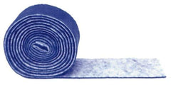 Made in USA - 135" Long x 24" Wide x 1" Thick Polyester Media Air Filter Media Roll - MERV 5, 85% Arrestance Efficiency, 500 FPM Max Air Flow, 0.14" wpg Init Resist, 1" wpg Final Resist, 30% Particle Capture Efficiency, Use with Any Unit - Exact Tool & Supply