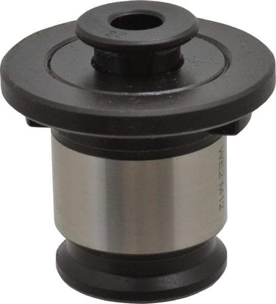Bilz - 0.354" Tap Shank Diam, 0.276" Tap Square Size, M9 Tap, #2 Tapping Adapter - 0.4331" Projection, 1.181" Tap Depth, 1.8111" OAL, 1.22" Shank OD, Through Coolant, Series WE 2 - Exact Tool & Supply