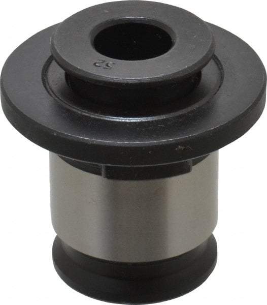 Bilz - 0.551" Tap Shank Diam, 0.433" Tap Square Size, M18 Tap, #2 Tapping Adapter - 0.4331" Projection, 1.181" Tap Depth, 1.8111" OAL, 1.22" Shank OD, Through Coolant, Series WE 2 - Exact Tool & Supply