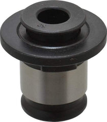 Bilz - 0.551" Tap Shank Diam, 0.433" Tap Square Size, M18 Tap, #2 Tapping Adapter - 0.4331" Projection, 1.181" Tap Depth, 1.8111" OAL, 1.22" Shank OD, Through Coolant, Series WE 2 - Exact Tool & Supply