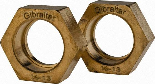 Gibraltar - 1", Hex Clamp Washer - 3/8" Overall Height - Exact Tool & Supply