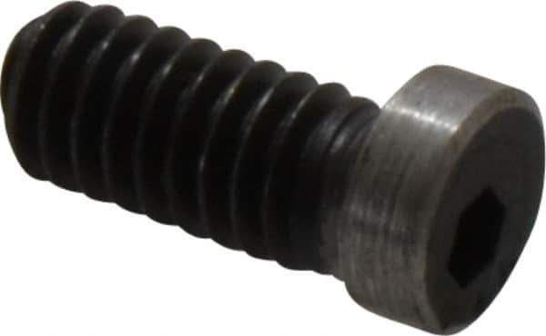 Gibraltar - 8-32, 3/8" Long, Steel, Cam Clamp Screw - 5/16" Hex, Use with Gibraltar Fixture Clamp 00642579 - Exact Tool & Supply