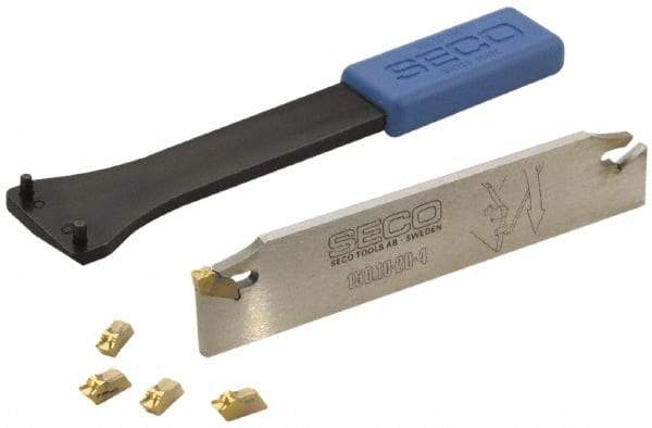 Seco - 1-1/4" Blade Height, Indexable Cut-Off Blade - 150.10 Series - Exact Tool & Supply