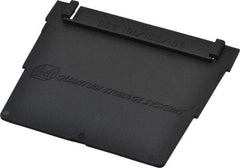Quantum Storage - 4.1" Wide x 4" High, Black Bin Divider - Use with Quantum Storage Systems - QSB 101CON, QSB 103CON, QSB 105CON - Exact Tool & Supply