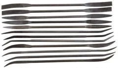Value Collection - 12 Piece Swiss Pattern File Set - 6-3/4" Long, 0 Coarseness - Exact Tool & Supply