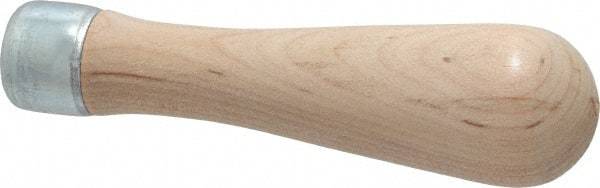 Lutz - 4" Long x 1-1/16" Diam File Handle - For Use with 5" Files - Exact Tool & Supply