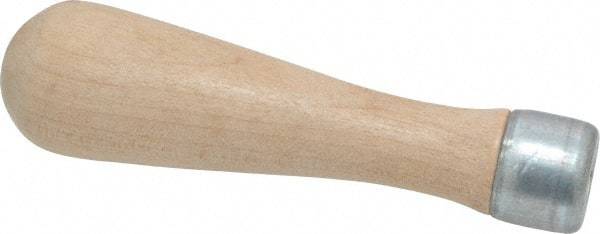Lutz - 4" Long x 1-1/16" Diam File Handle - For Use with 6" Files - Exact Tool & Supply