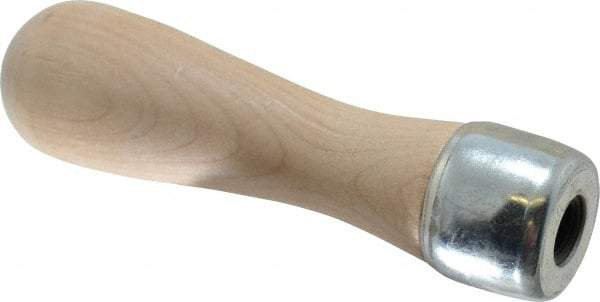 Lutz - 5" Long x 1-3/8" Diam File Handle - For Use with 12" Files - Exact Tool & Supply