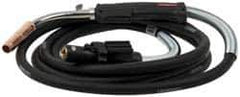Lincoln Electric - 15 Ft. Long, 400 AMP Rating, Magnum 400 MIG Air Cooled MIG Welding Gun - For Use with Lincoln - Exact Tool & Supply
