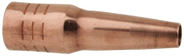 Lincoln Electric - MIG Gas Nozzle (Tapered) Air Cooled Welder Nozzle/Tip/Insulator - Exact Tool & Supply