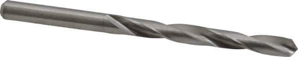 M.A. Ford - 3/16" 118° Solid Carbide Jobber Drill - Bright Finish, Right Hand Cut, Spiral Flute, Straight Shank, 2-3/4" OAL, Faceted Point - Exact Tool & Supply