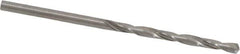 M.A. Ford - #48 118° Solid Carbide Jobber Drill - Bright Finish, Right Hand Cut, Spiral Flute, Straight Shank, 1-3/4" OAL, Faceted Point - Exact Tool & Supply