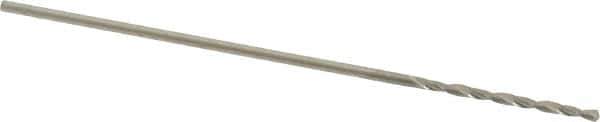 M.A. Ford - #68 118° Solid Carbide Jobber Drill - Bright Finish, Right Hand Cut, Spiral Flute, Straight Shank, 1-1/2" OAL, Faceted Point - Exact Tool & Supply