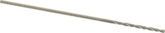 M.A. Ford - #68 118° Solid Carbide Jobber Drill - Bright Finish, Right Hand Cut, Spiral Flute, Straight Shank, 1-1/2" OAL, Faceted Point - Exact Tool & Supply