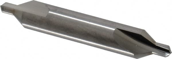 M.A. Ford - #5 Plain Cut 60° Incl Angle Solid Carbide Combo Drill & Countersink - Exact Tool & Supply