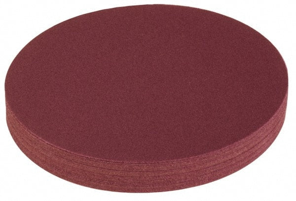 Superior Abrasives - 14" Diam, 120 Grit Aluminum Oxide Adhesive PSA Disc - Exact Tool & Supply
