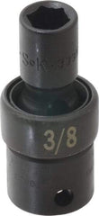 SK - 3/8" Drive 3/8" Standard Universal Impact Socket - 6 Points, 2-1/8" OAL - Exact Tool & Supply