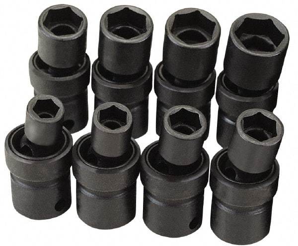 SK - 3/8" Drive 5/8" Standard Universal Impact Socket - 6 Points, 2-21/64" OAL - Exact Tool & Supply
