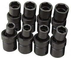 SK - 3/8" Drive 5/8" Standard Universal Impact Socket - 6 Points, 2-21/64" OAL - Exact Tool & Supply