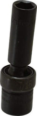 SK - 3/8" Drive 7/16" Deep Universal Impact Socket - 6 Points, 3-1/8" OAL - Exact Tool & Supply
