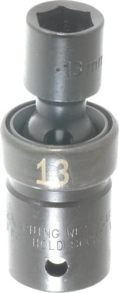 SK - 1/2" Drive 13mm Standard Universal Impact Socket - Exact Tool & Supply