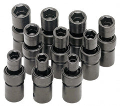 SK - 1/2" Drive 15mm Standard Universal Impact Socket - Exact Tool & Supply
