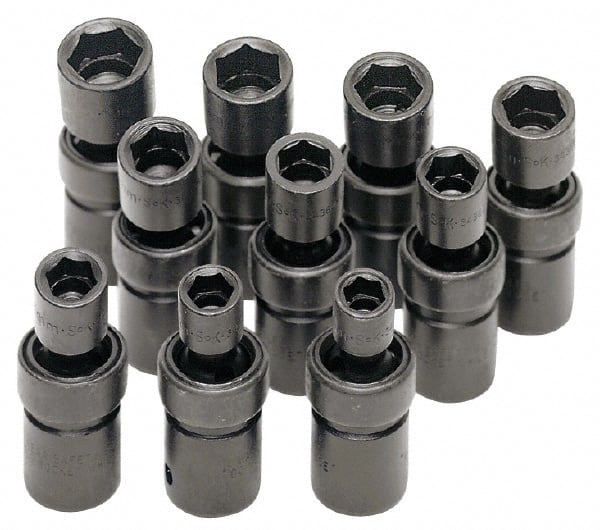SK - 1/2" Drive 19mm Standard Universal Impact Socket - Exact Tool & Supply