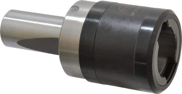 Bilz - 1" Straight Shank Diam Tension & Compression Tapping Chuck - 1/4 to 7/8" Tap Capacity, 2.48" Projection, Size 2 Adapter, Quick Change - Exact Tool & Supply