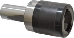Bilz - 1" Straight Shank Diam Tension & Compression Tapping Chuck - 1/4 to 7/8" Tap Capacity, 2.48" Projection, Size 2 Adapter, Quick Change - Exact Tool & Supply