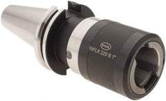 Bilz - CAT40 Taper Shank Tension & Compression Tapping Chuck - 1/4 to 7/8" Tap Capacity, 3.855" Projection, Size 2 Adapter, Quick Change - Exact Tool & Supply