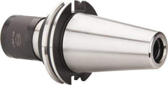 Bilz - CAT50 Taper Shank Tension & Compression Tapping Chuck - 1/4 to 7/8" Tap Capacity, 3.855" Projection, Size 2 Adapter, Quick Change - Exact Tool & Supply