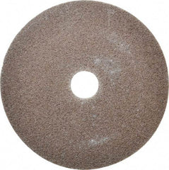 3M - 6" Diam, 1" Face Width, 1" Center Hole, Medium Grade, Aluminum Oxide Deburring Wheel - Unitized, Hard Density 7 Grade, 7,500 RPM - Exact Tool & Supply