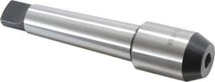 Interstate - 3MT Taper Shank 3/8" Hole End Mill Holder/Adapter - 50mm Projection - Exact Tool & Supply