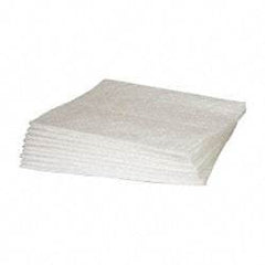 Brady SPC Sorbents - 30 Gal Capacity per Package, Oil Only Pad - 19" Long x 15" Wide, Polypropylene - Exact Tool & Supply